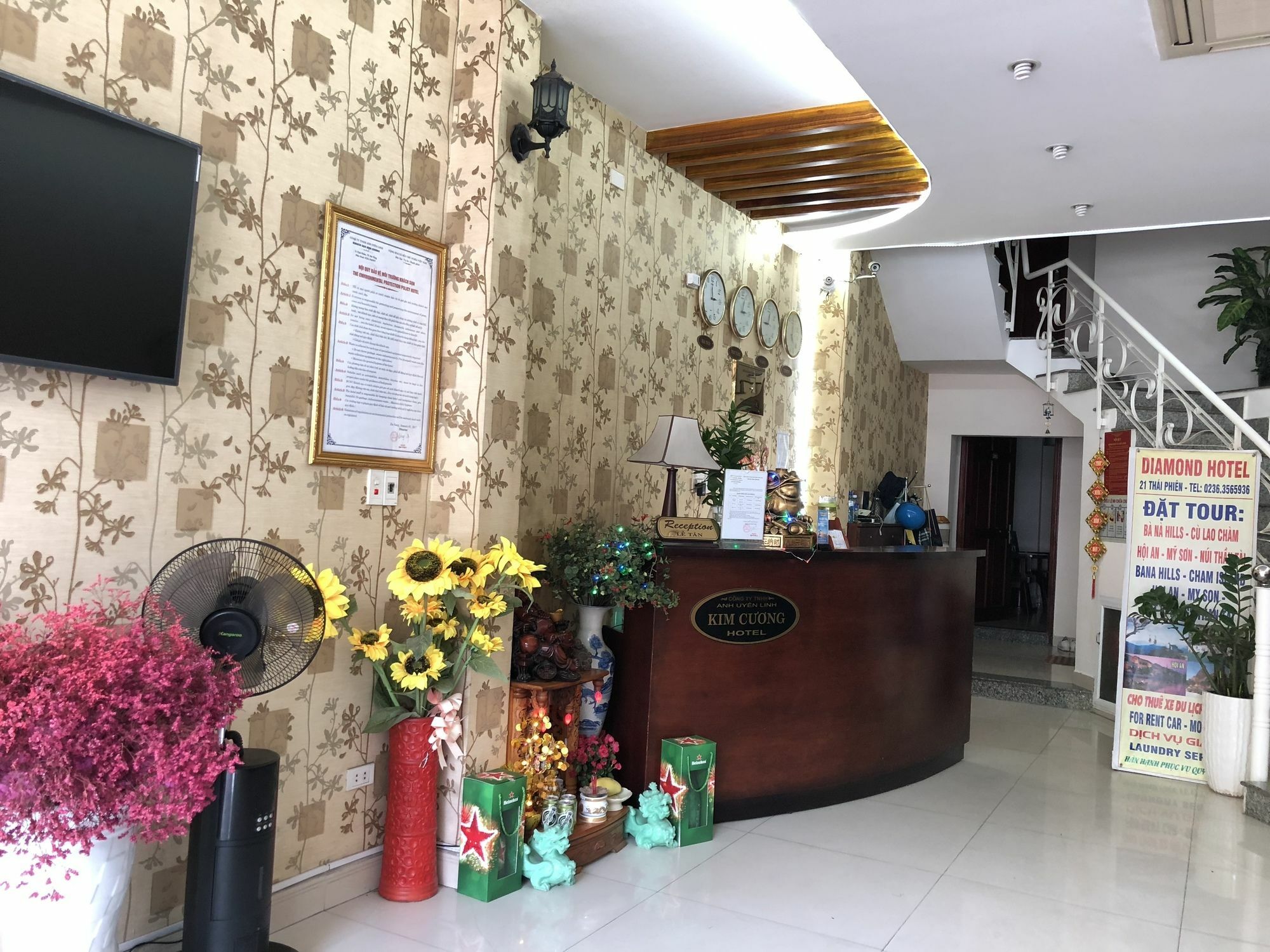 Kim Cuong Hotel Da Nang Exterior photo